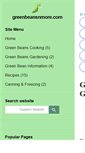 Mobile Screenshot of greenbeansnmore.com